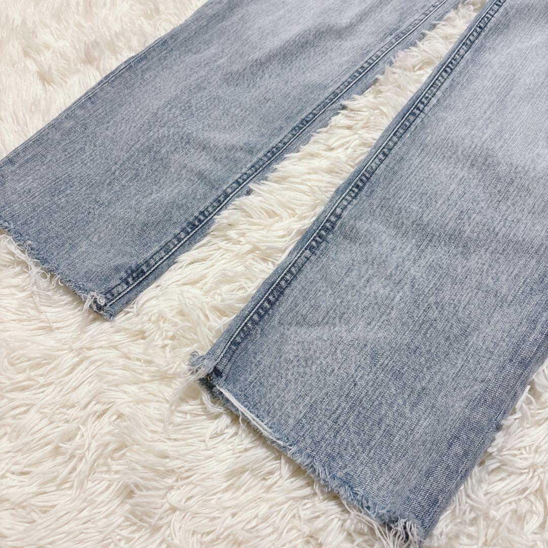 完売品　YANUK Lea レア ストレートデニム ボーイズ セミフレア