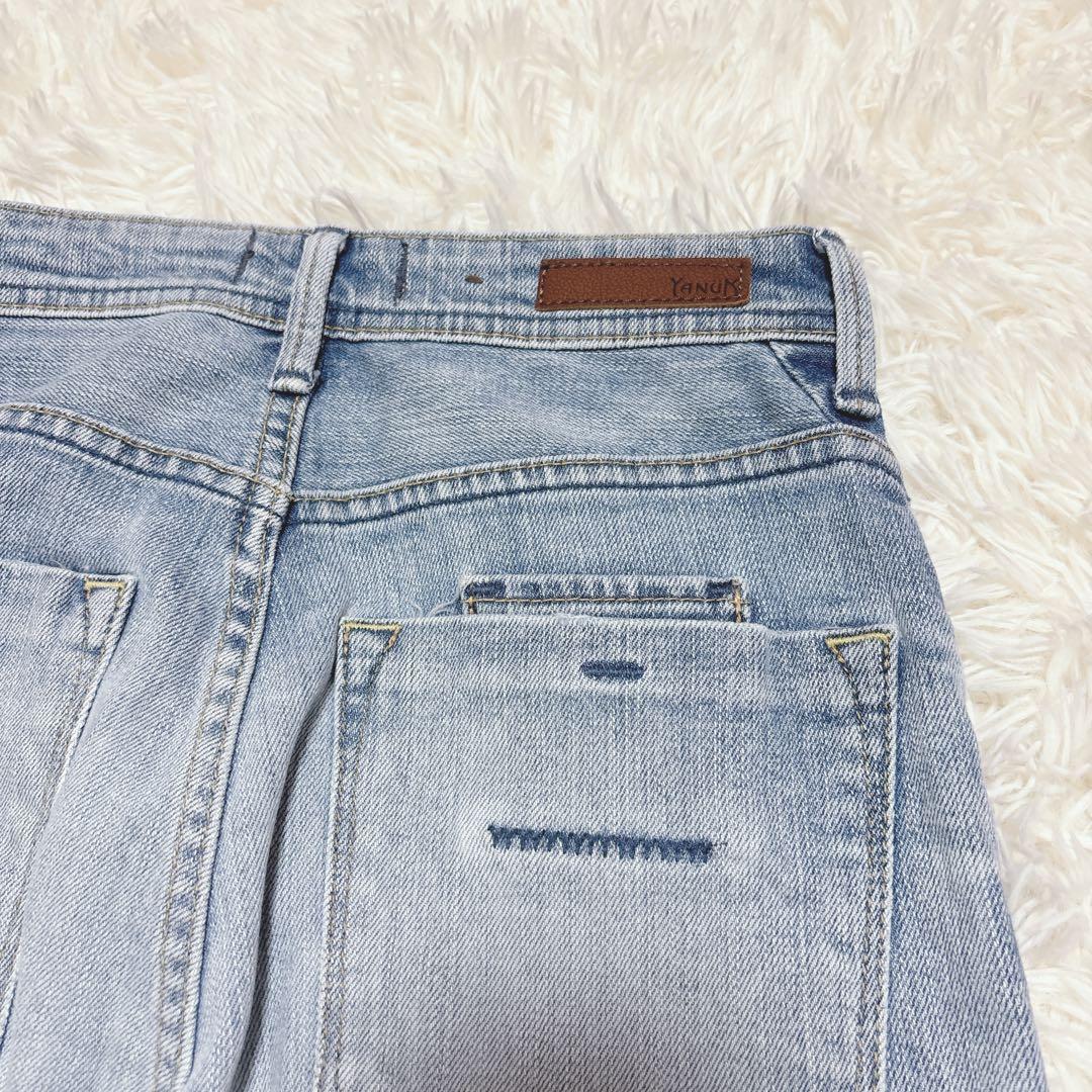 完売品　YANUK Lea レア ストレートデニム ボーイズ セミフレア