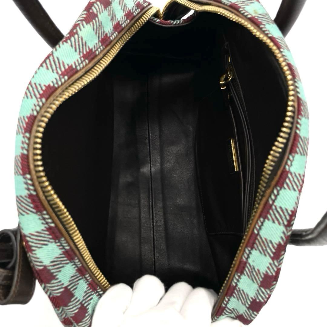 PRADA ボウリングバッグ ハンドバッグ 紗栄子さん着用