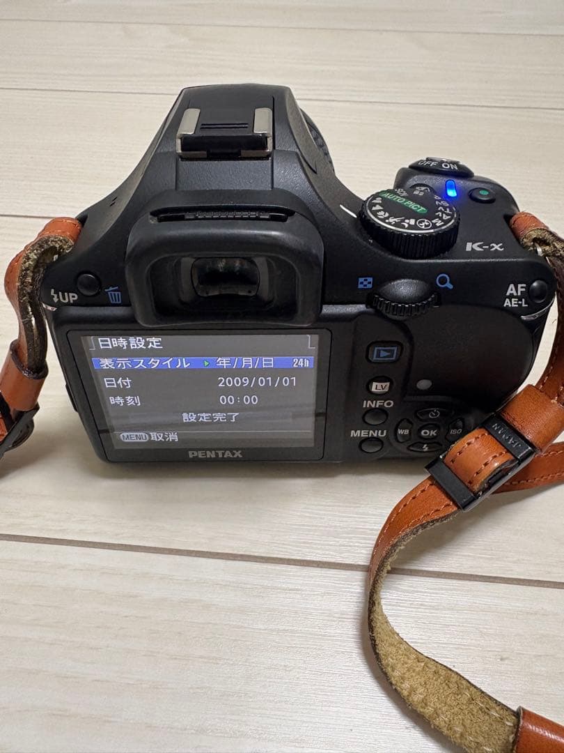 【動作確認済み】PENTAX K-x 一眼レフカメラ　望遠レンズ　カメラバッグ