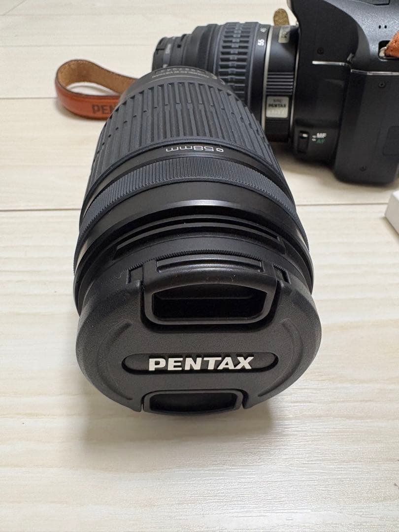 【動作確認済み】PENTAX K-x 一眼レフカメラ　望遠レンズ　カメラバッグ