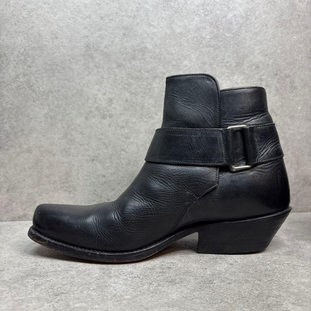 極美品！SANCHO サンチョ　スペイン製　ウエスタン　本革　ショートブーツ