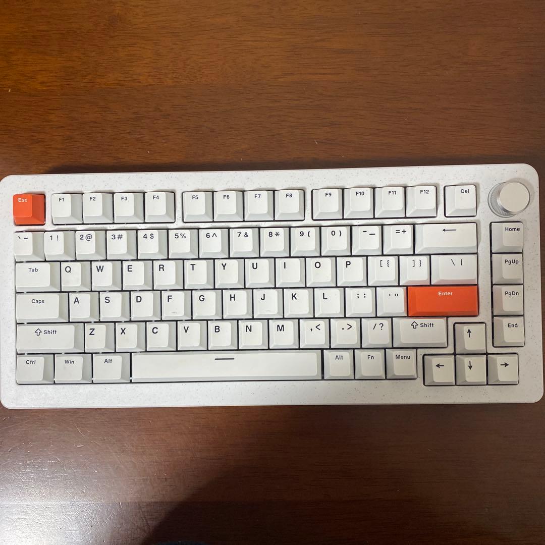 DrunkDeer A75 Pro ラピッドトリガーキーボード ホワイト