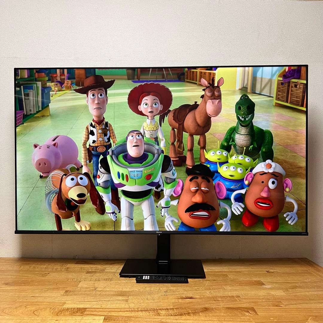 ハイセンス 65V型 液晶テレビ 4Kチューナー内蔵 65E6G 動画アプリ搭載