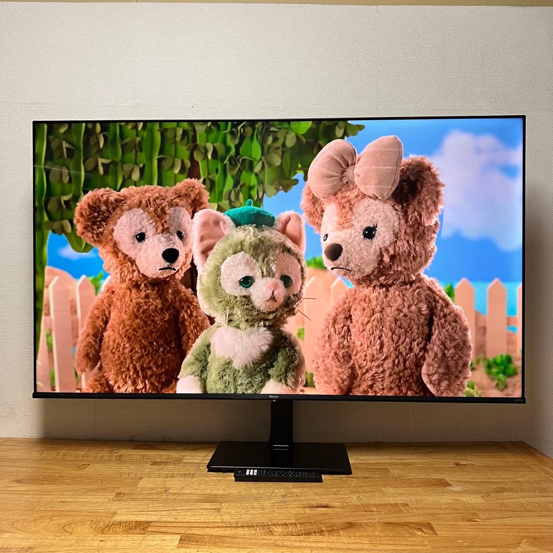 ハイセンス 65V型 液晶テレビ 4Kチューナー内蔵 65E6G 動画アプリ搭載