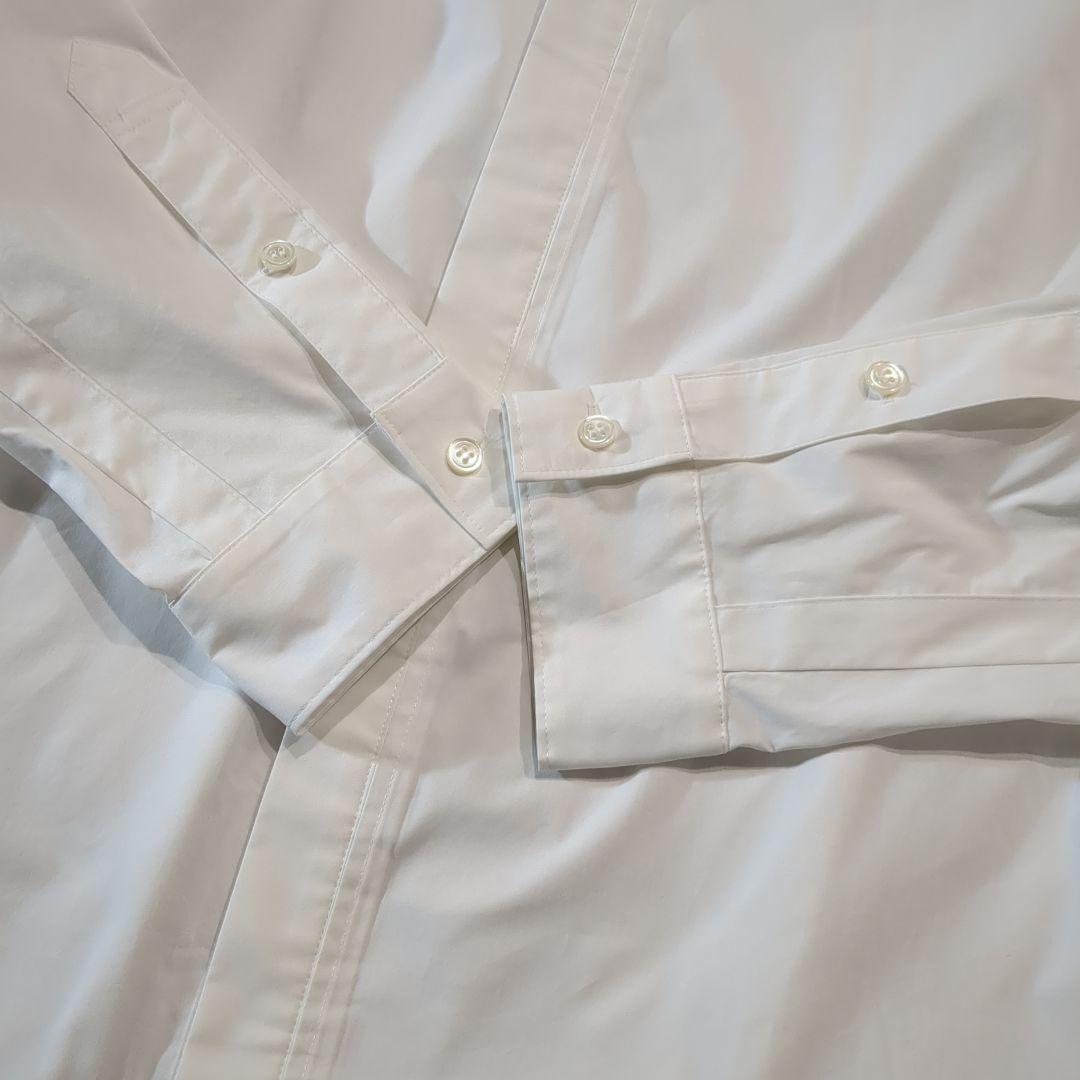 HERALBONY スカーフループ付き ベーシックシャツ 白 定価33,000円