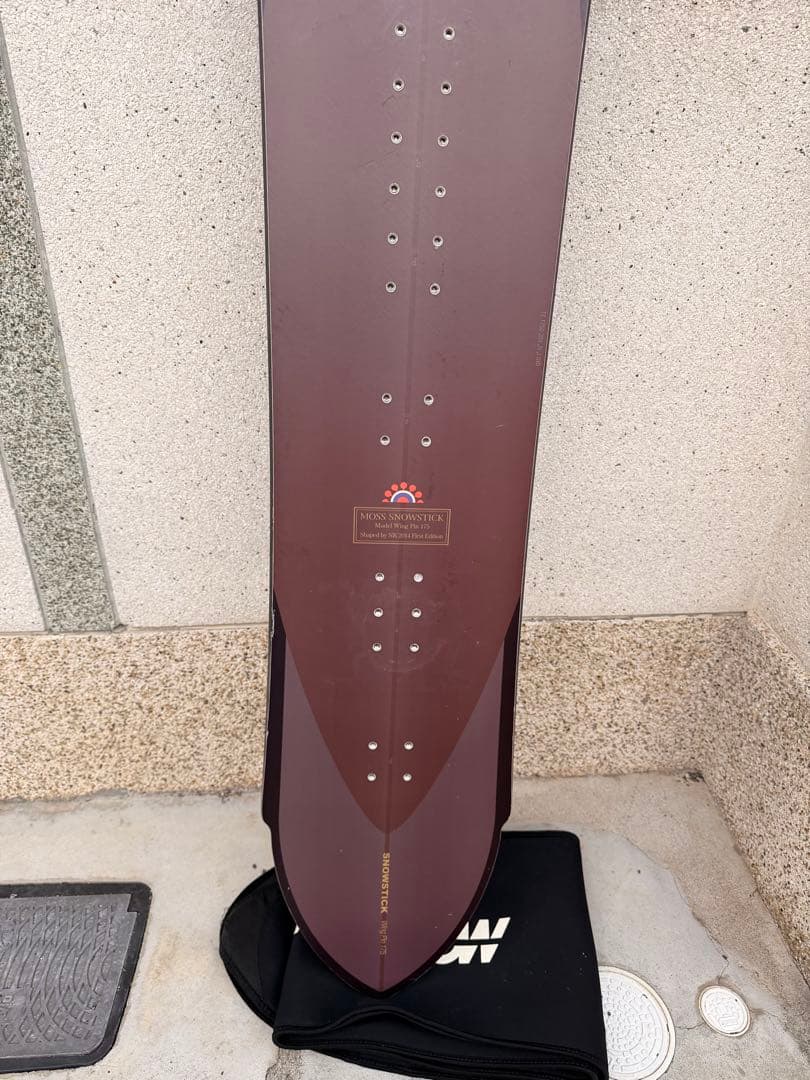 スノーボード MOSS STICK wingpin 175