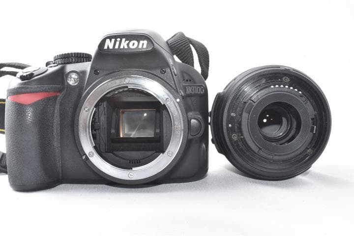 【美品】ニコン Nikon D3100 ブラック デジタル一眼レフカメラ