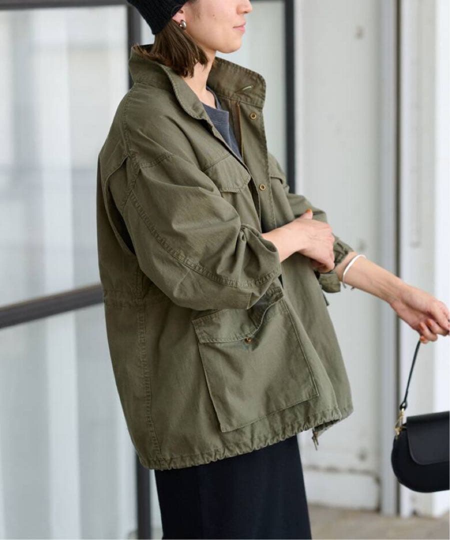 【美品‼︎】FRAMeWORK フレームワーク　リップストップミリタリーブルゾン