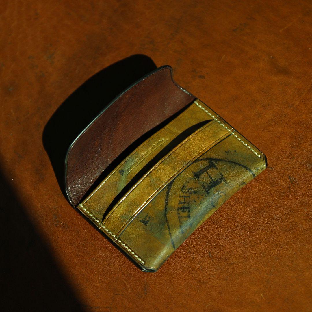 シェルコードバンバックスキン　ミニ財布