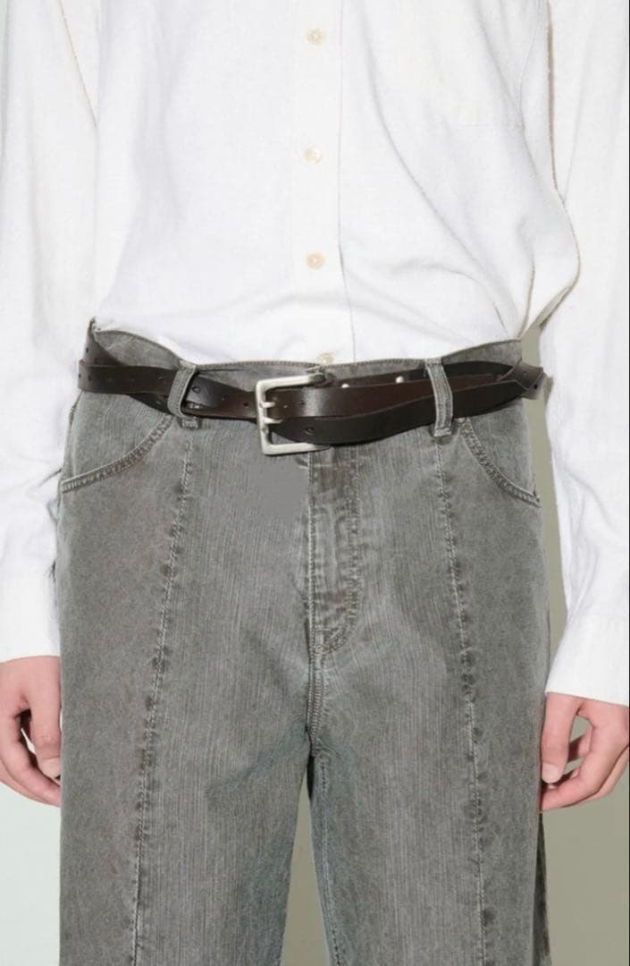 パ*カ様 OUR LEGACY TWIN BELT 24aw 深水光太