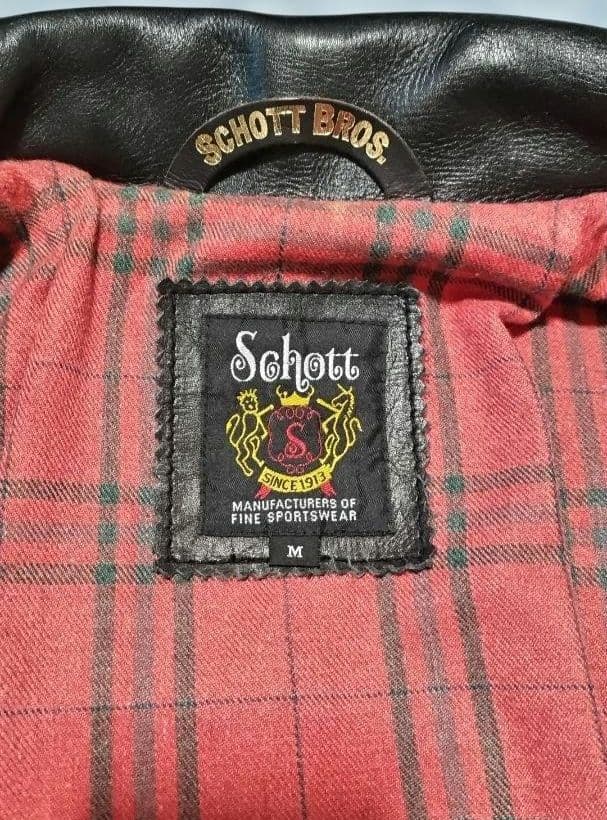 Schott ショット / トラッカージャケット シングルライダース 黒 M