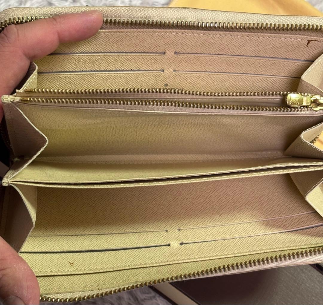 4*☆様 ルイヴィトン ダミエ ジッピーウォレット ラウンドファスナー長財布