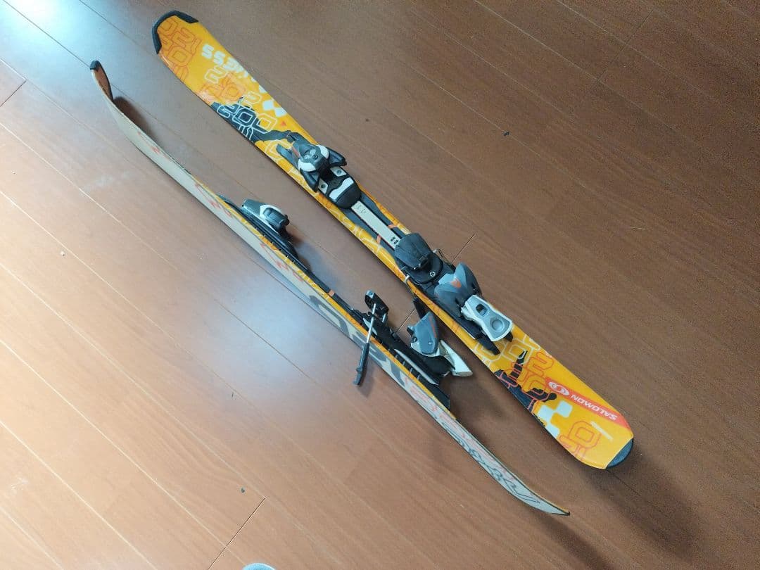 サロモン　AXESS　アクセス　120cm ミッドスキー　調整ビンディング