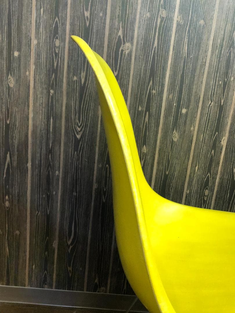 〈即購入可〉ハーマンミラー イームズ チェア ビンテージ イエロ 現状渡し