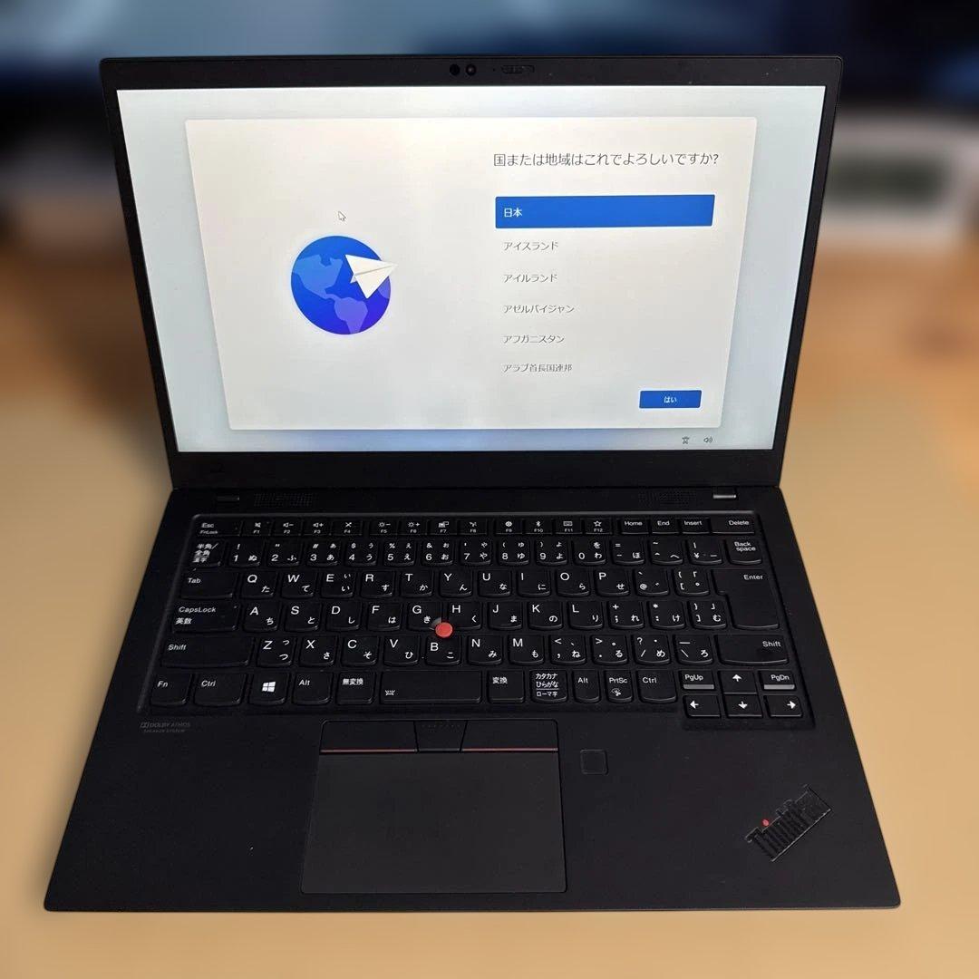 Windowsノート本体 ThinkPad X1 Carbon 7th Gen 20R2CTO1WW