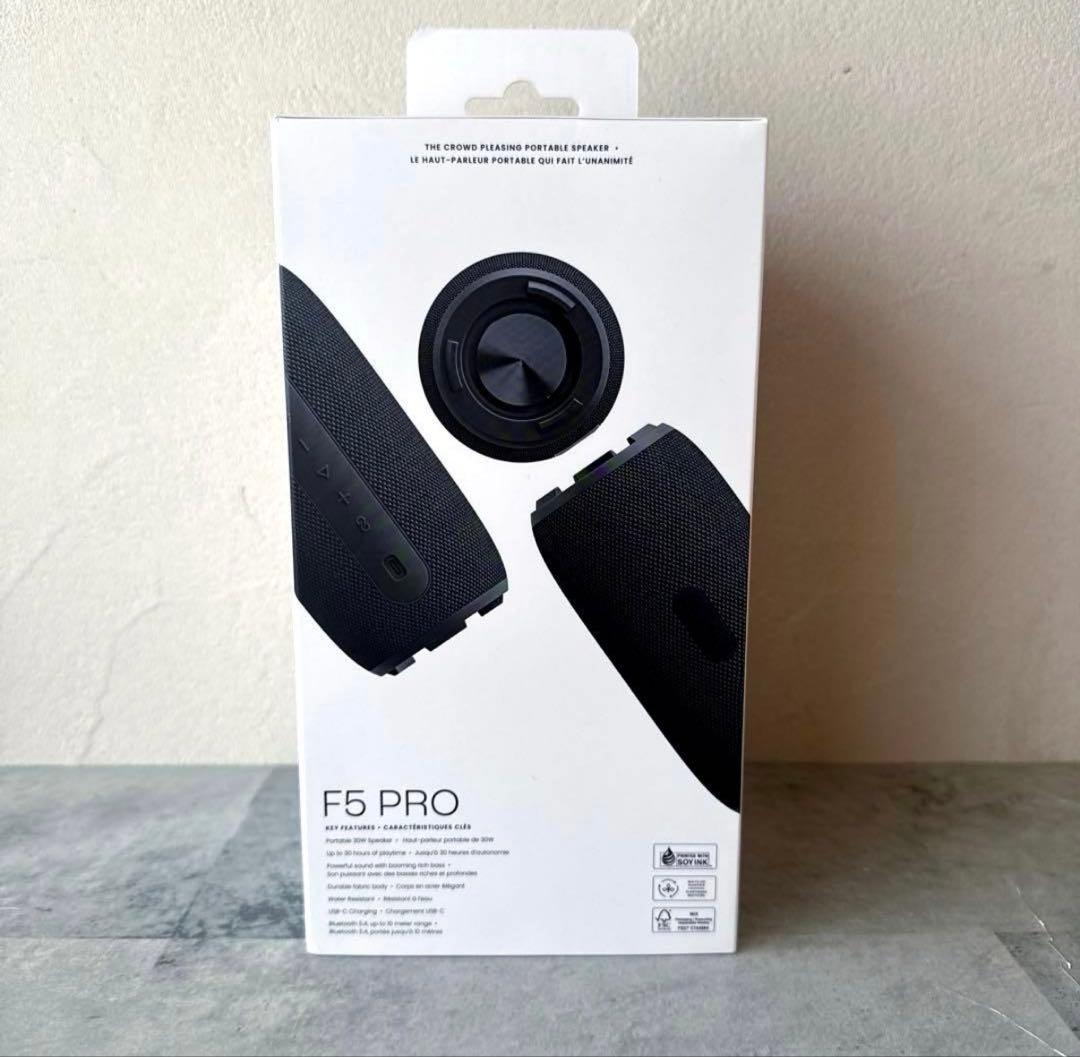 【美品•新品】sudio F5 PRO ワイヤレススピーカー　インテリア 黒