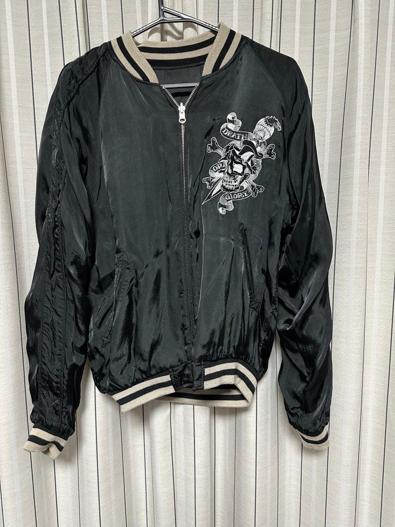 Ed Hardy エドハーディー スカジャン リバーシブル グランジ