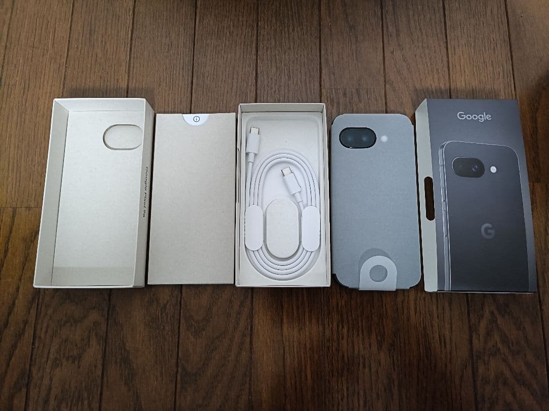 新品通電確認のみ Google Pixel 9a 128GB ブラック 黒 本体