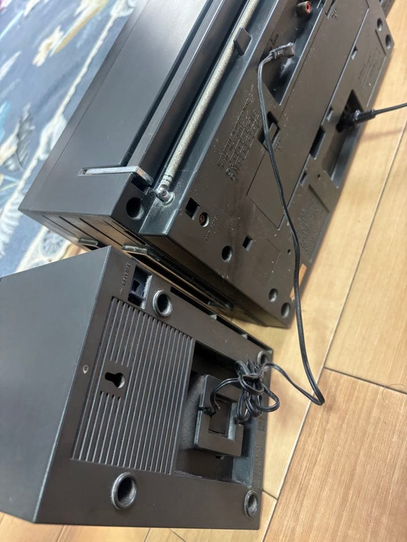 National RX-CW50ダブルカセットコンポ　ジャンク品