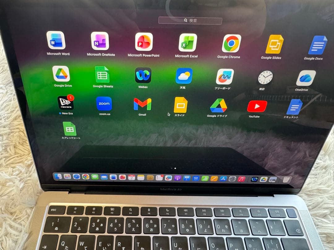 Apple MacBook Air M1 2020スペースグレー