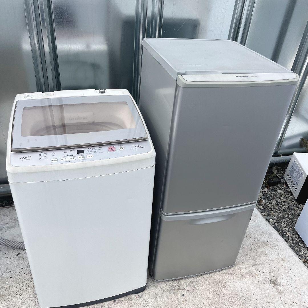 285設置まで対応 新生活　パナソニック冷蔵庫　AQUA洗濯機　人気モデルセット