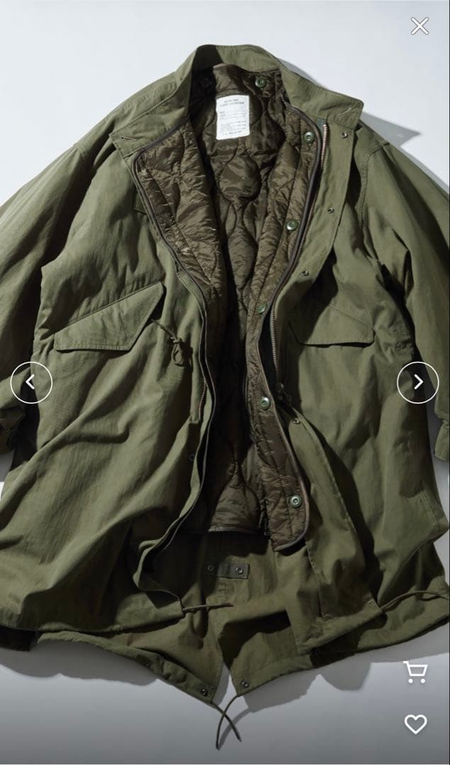 Freeks ビッグシルエット モッズコート/3WAY