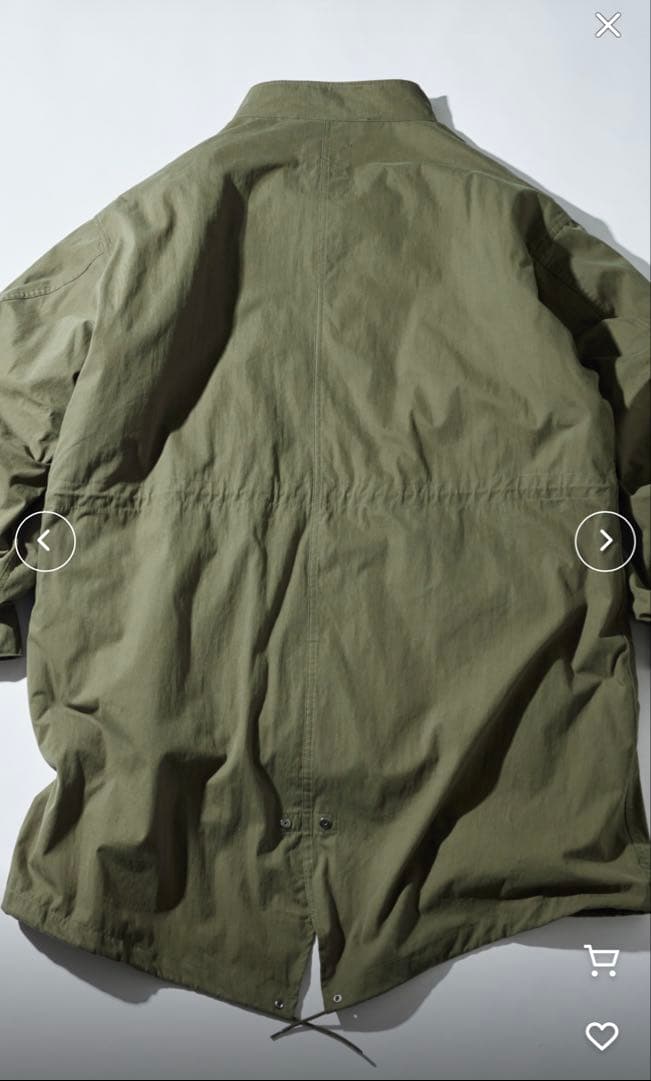 Freeks ビッグシルエット モッズコート/3WAY