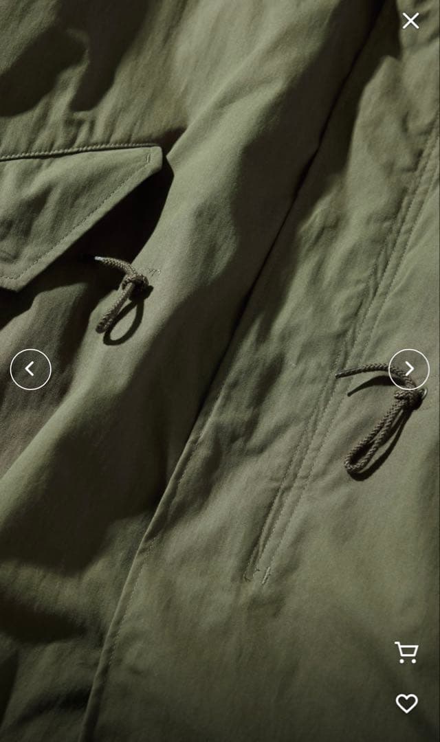 Freeks ビッグシルエット モッズコート/3WAY