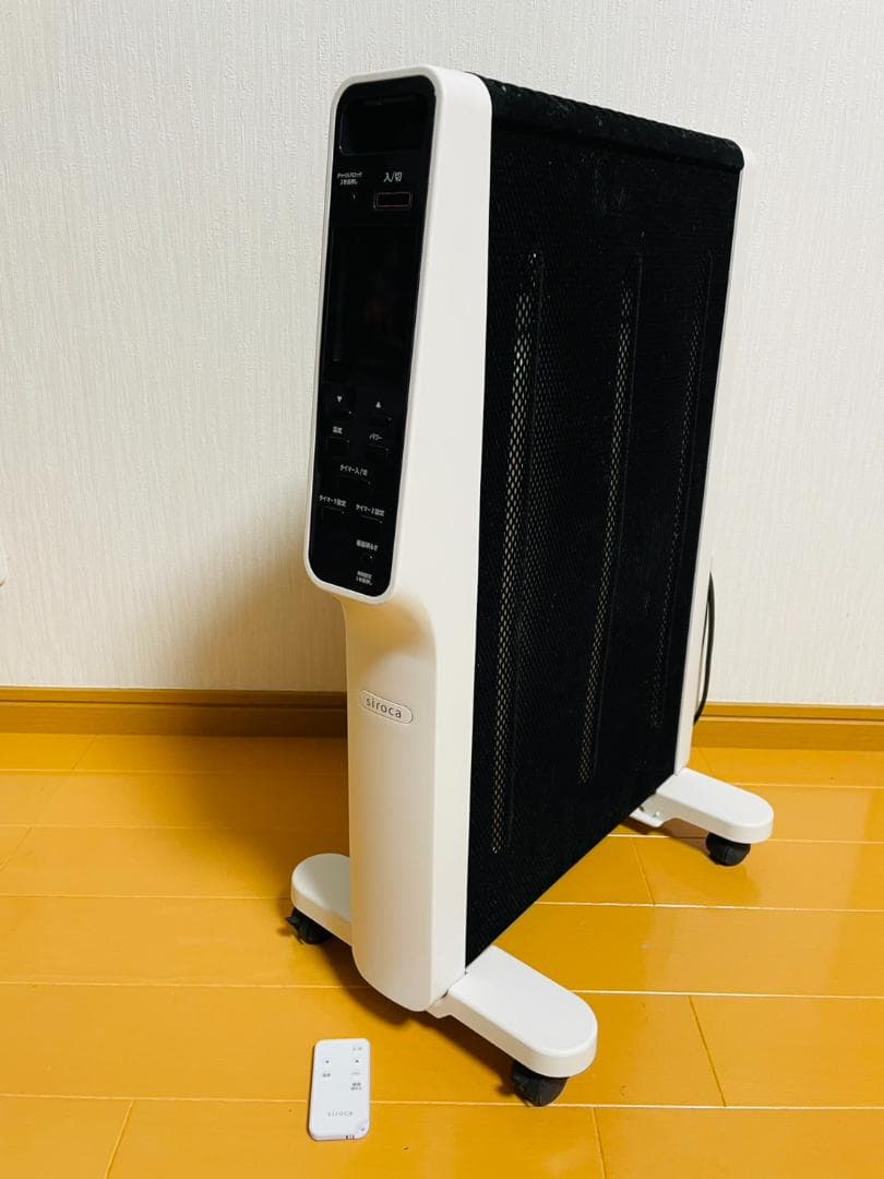 【動作確認済】siroca 速暖マイカヒーター SH-M111 2018年製