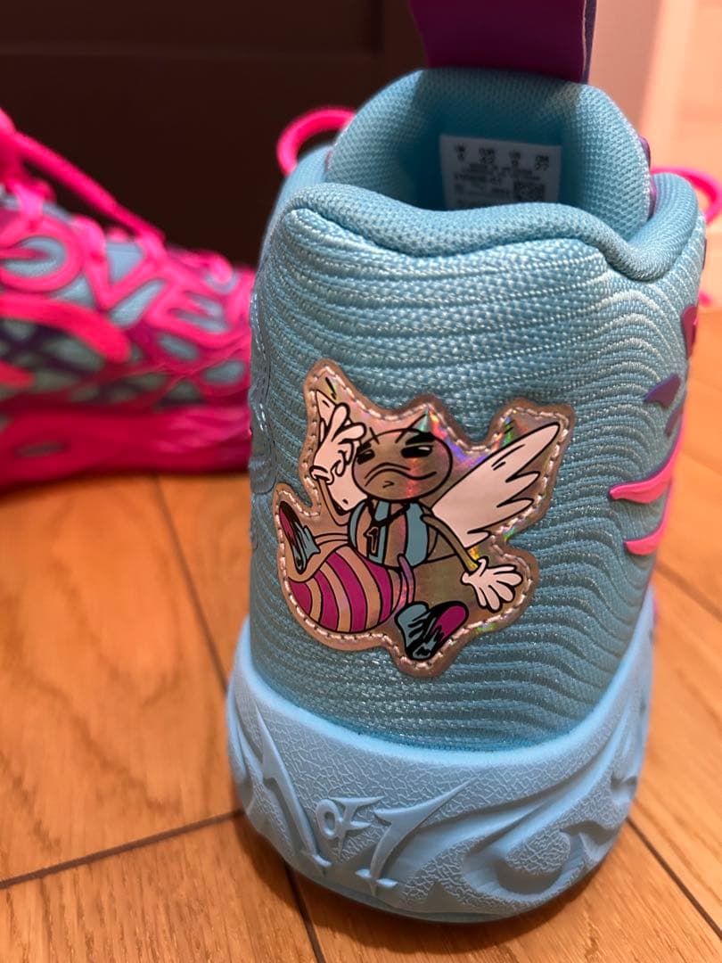 プーマPUMA バッシュ IRIDESCENT HORNETSラメロ・ボール美品