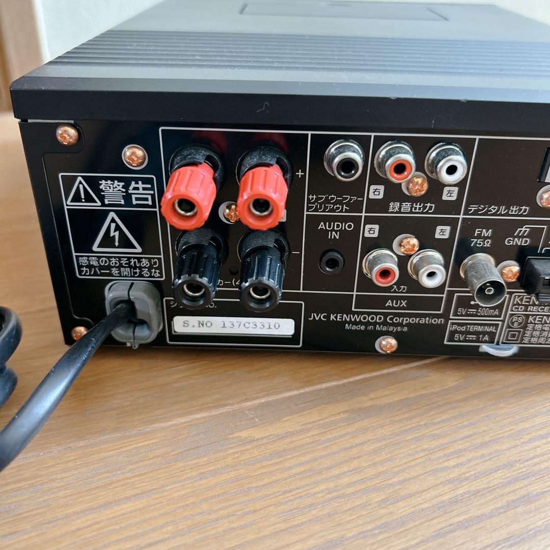 美品 KENWOOD 高性能 ミニコンポ Bluetooth R-K531 希少