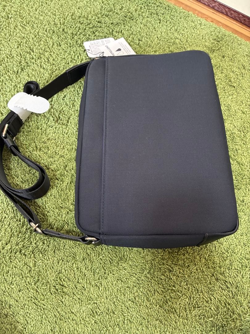 タケオキクチ　22000円　ライニング ショルダーバッグ　新品軽量　紺