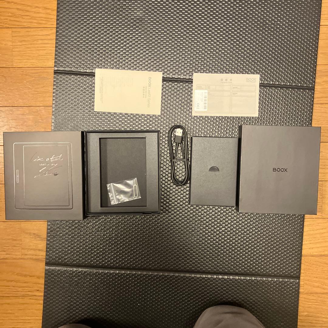 BOOX Leaf 2 7インチ 電子ペーパー EInk Android 箱あり