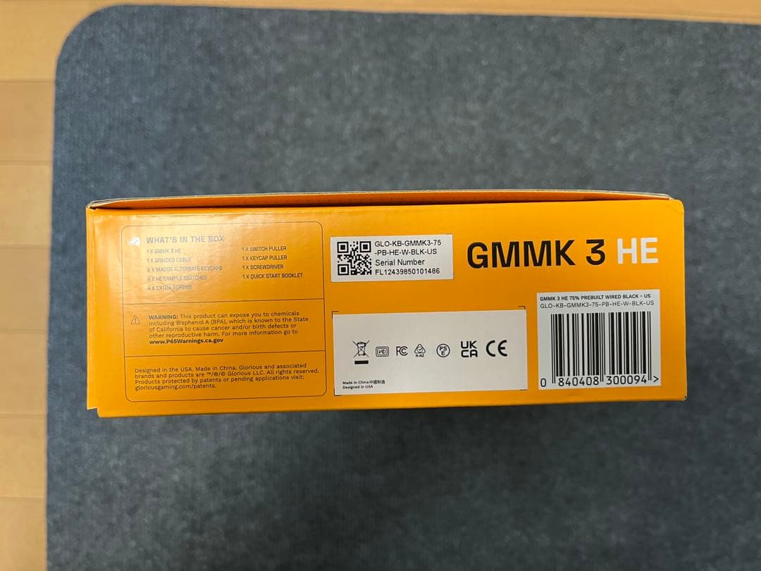 GLORIOUS GMMK 3 HE メカニカルキーボード