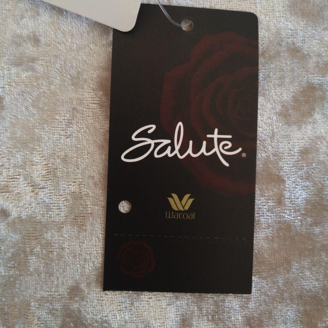 サルート　ピンク フリルと刺繍 ブラ☆Tバック☆ガーターベルト3点セットC75