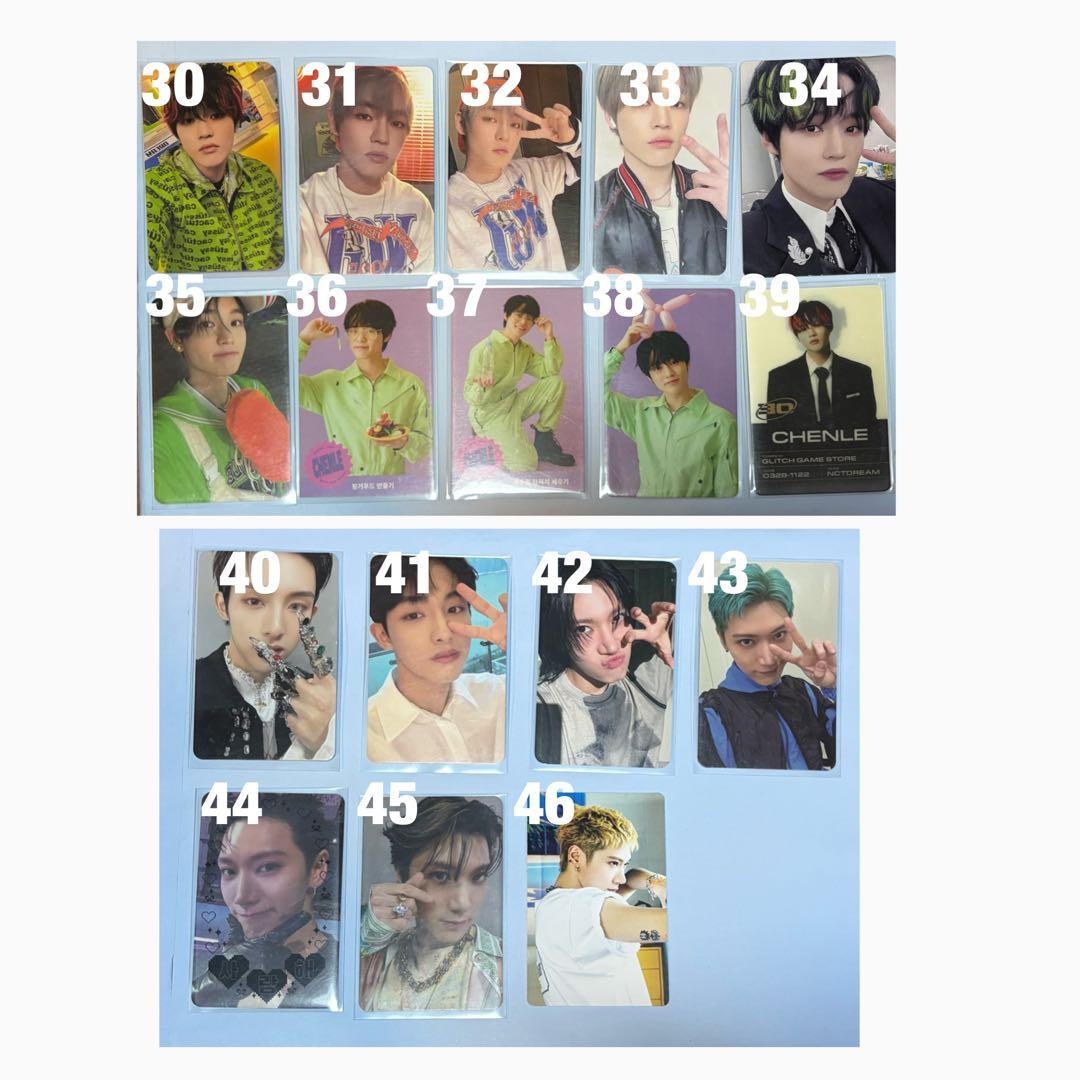 NCTトレカセット *WISH以外のほぼ全メンバー有 *別売り可能、値段交渉可能