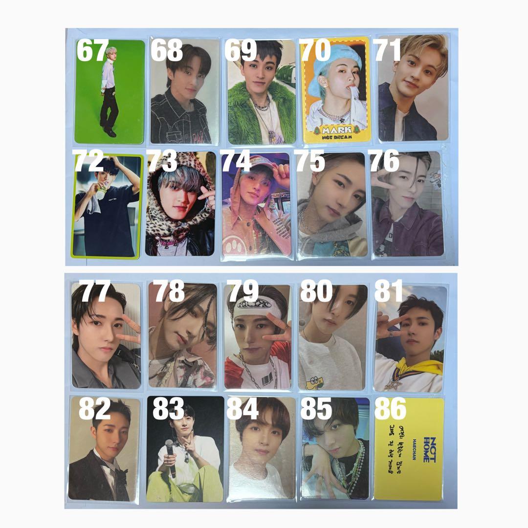 NCTトレカセット *WISH以外のほぼ全メンバー有 *別売り可能、値段交渉可能