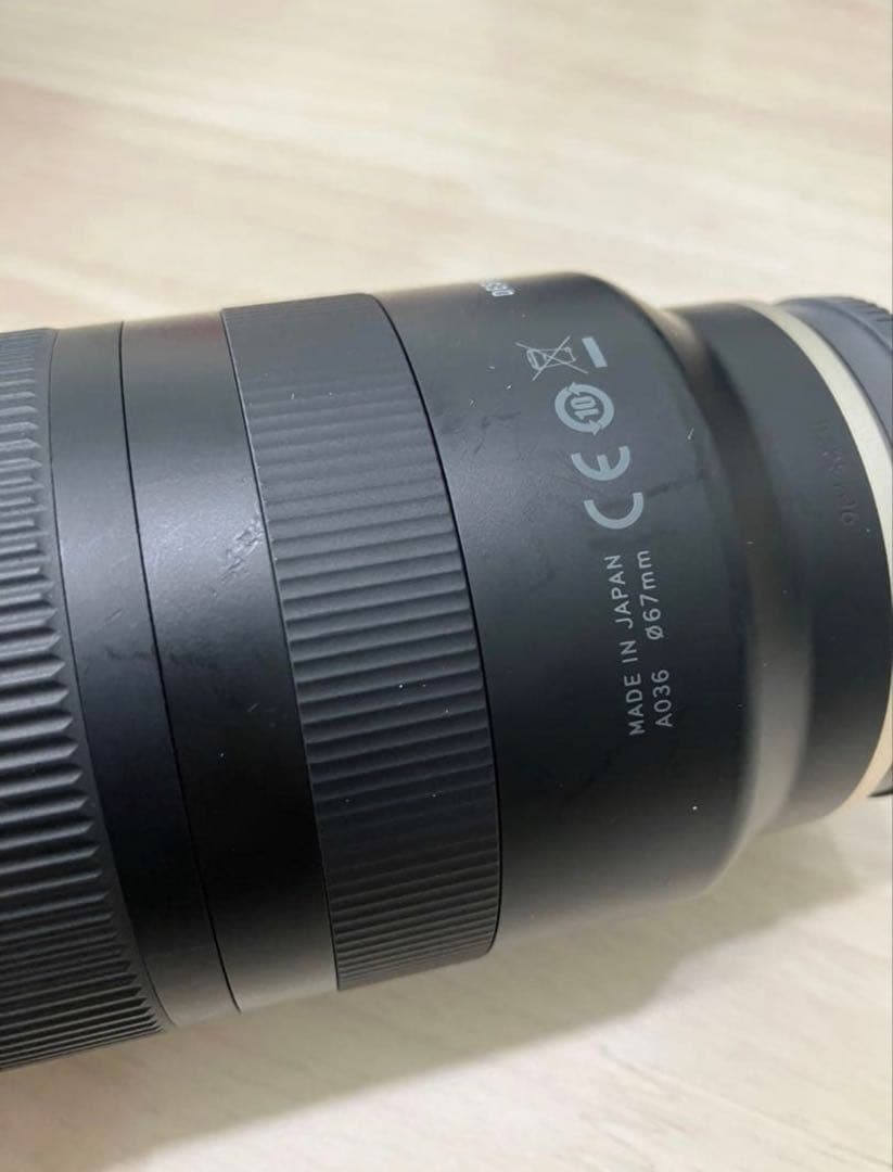 Tamron 28-75mm F2.8 Di III RXDレンズ