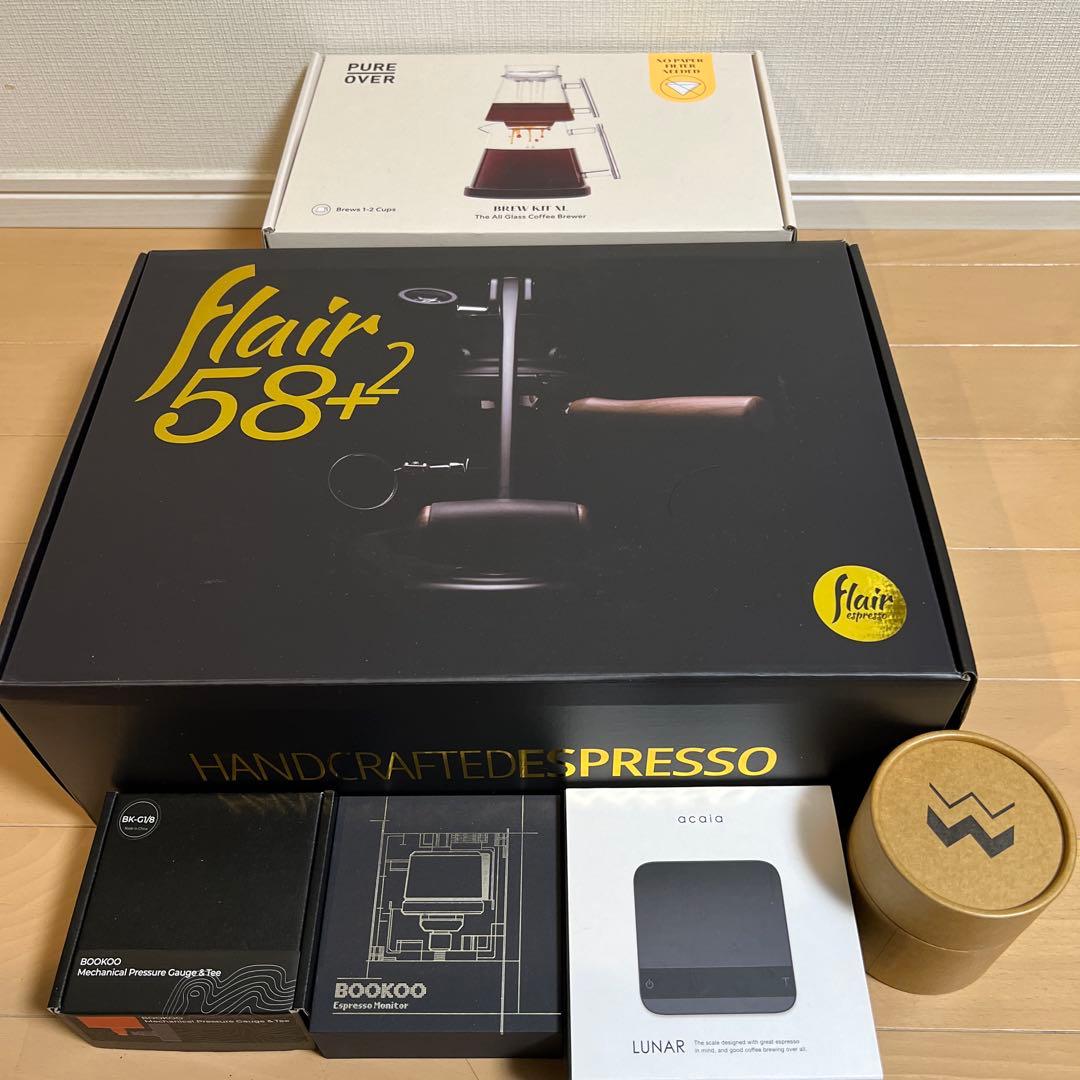 Flair 58 Plus2（電気式) 圧力流量モニタ付その他もろもろ付属