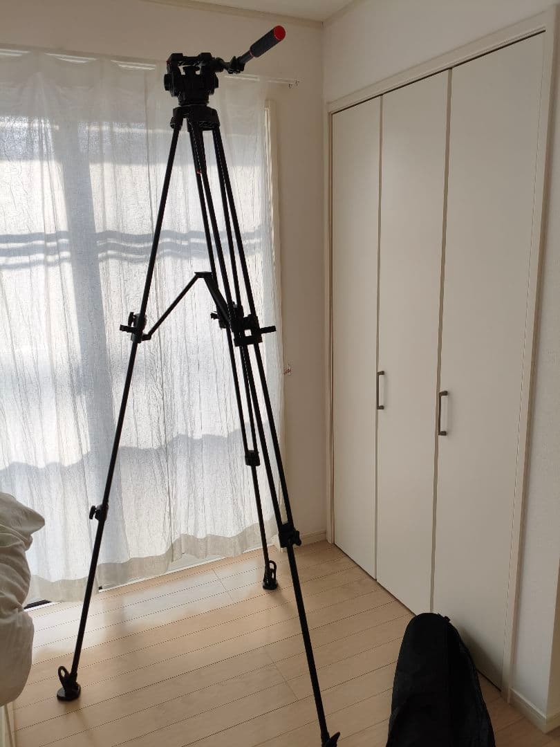 三脚 パン・チルトヘッド 黒