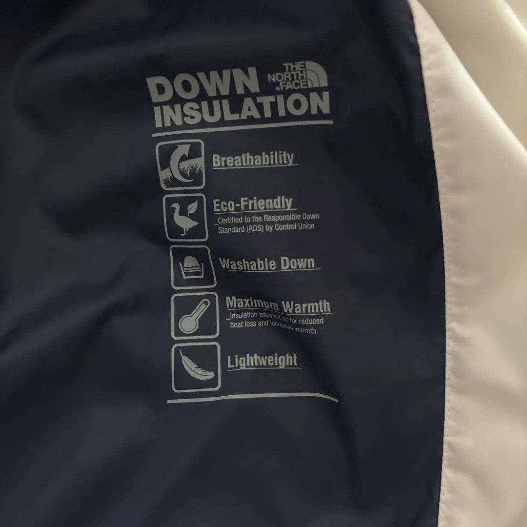 THE NORTH FACE ホワイトダウンジャケット　平昌オリンピック