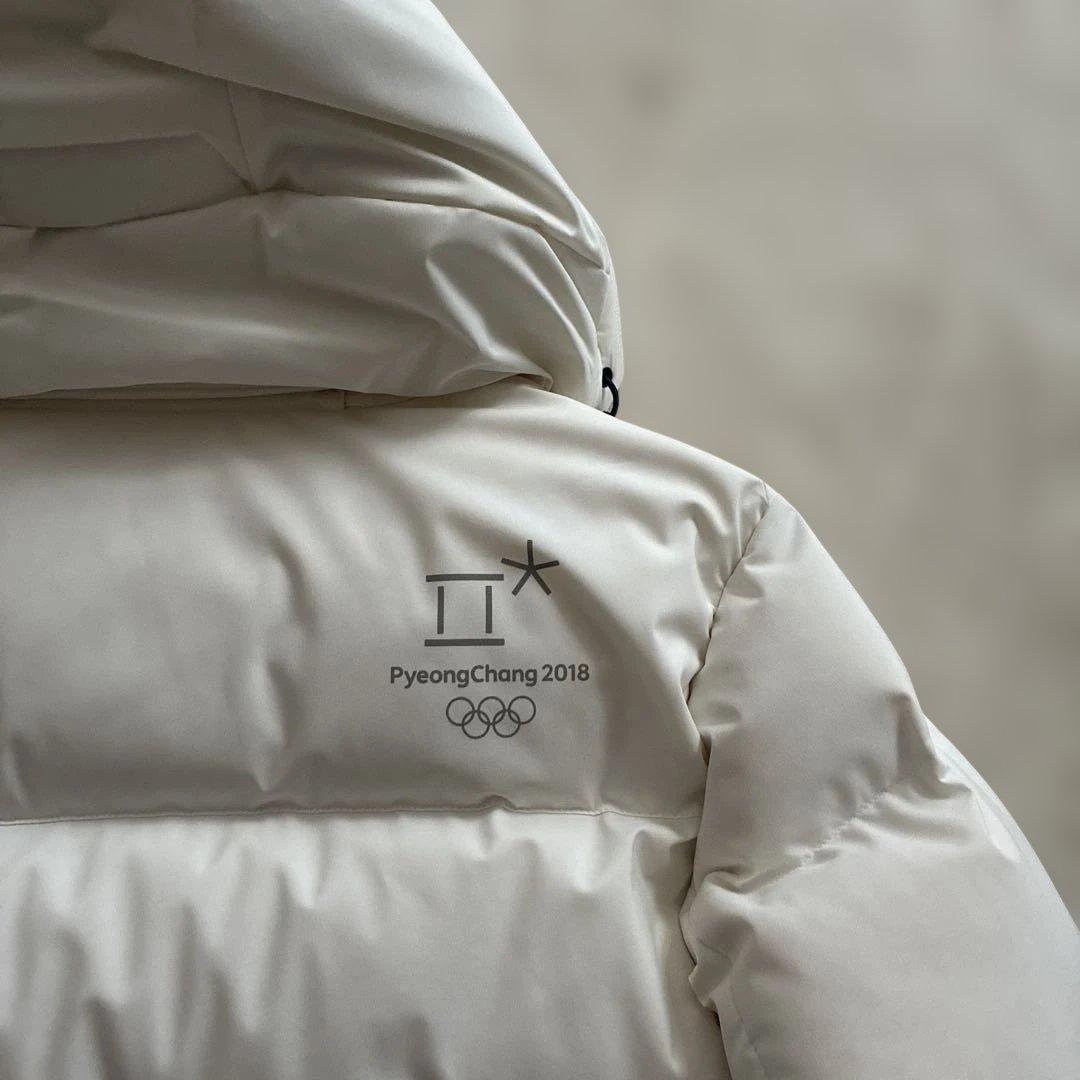 THE NORTH FACE ホワイトダウンジャケット　平昌オリンピック