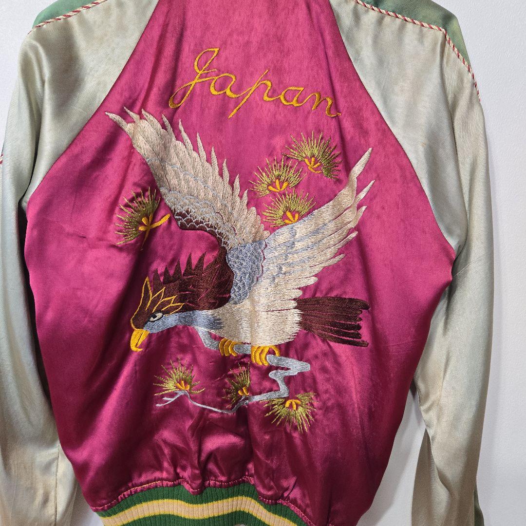 リバーシブル刺繍スカジャン レディース