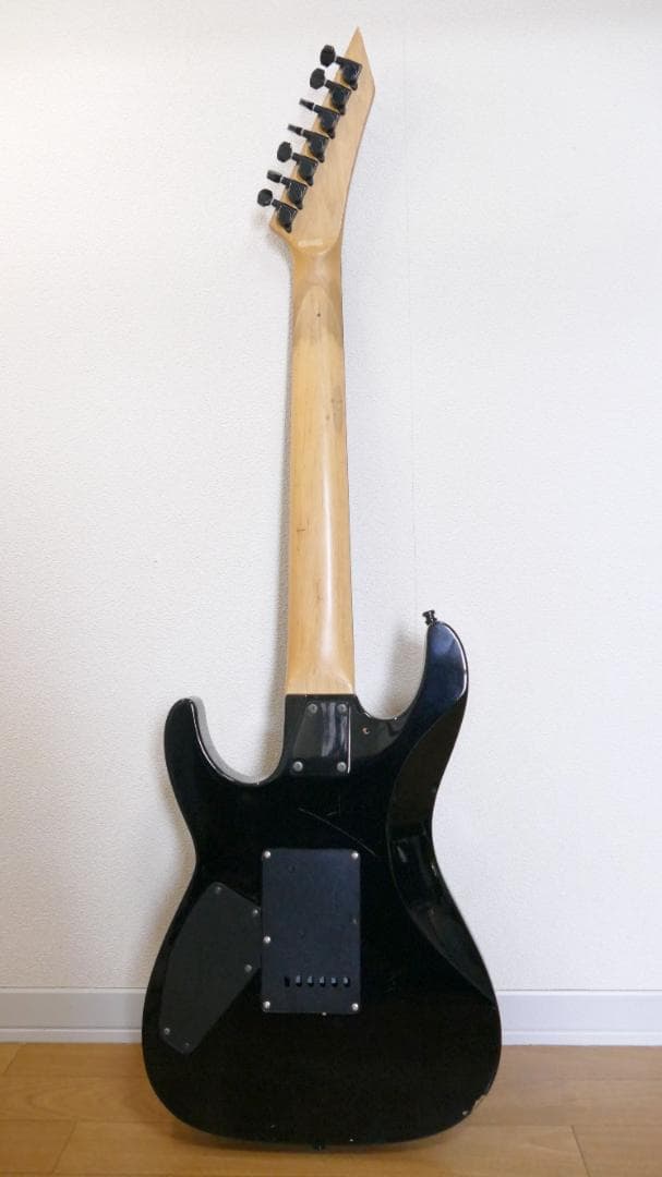 グラスルーツ製 7弦エレキギター リバースヘッド　ダンカン搭載【ジャンク品】