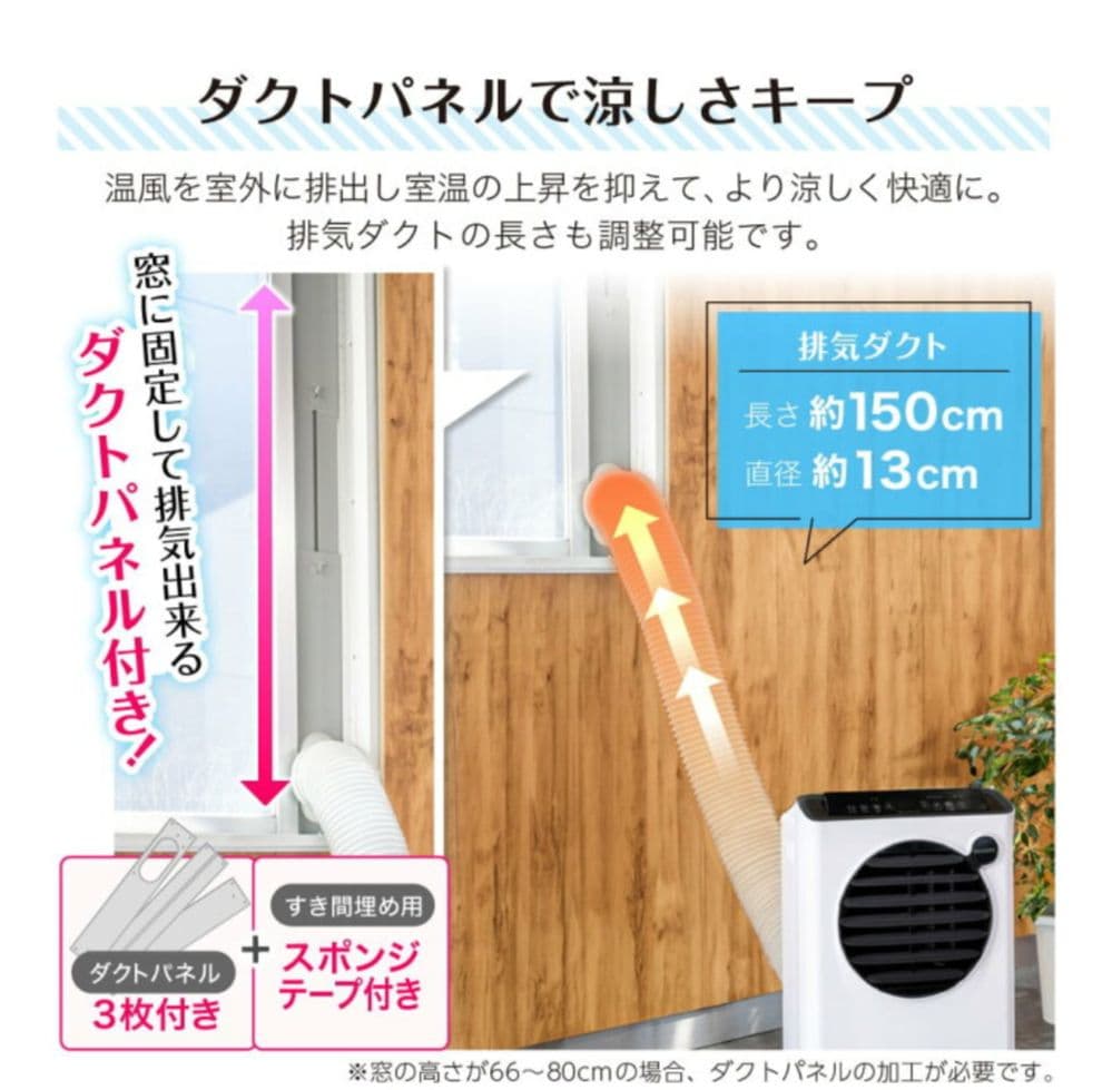 早い者勝ちです。除湿機能付きスポットクーラー　新品　未使用