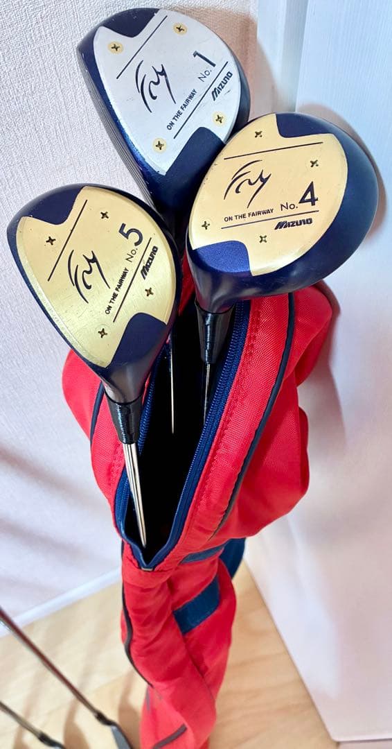 早い者勝ち　レフティ　左利き　ミズノ　レディースゴルフクラブセット フレックスL