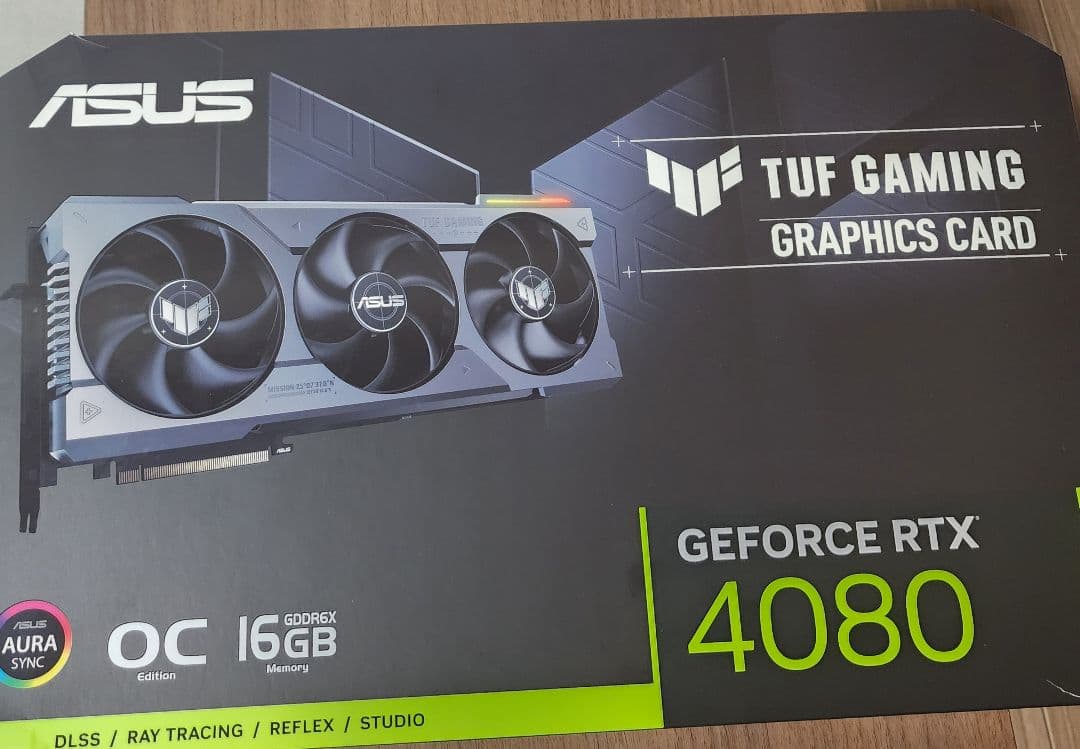 グラフィックボード・グラボ・ビデオカード ASUS TUF Gaming GeForce RTX 4080 OC