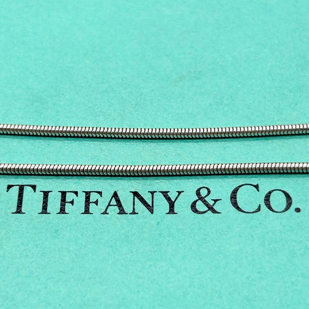 美品　ティファニー　スネーク　チェーン　ネックレス　シルバー　925