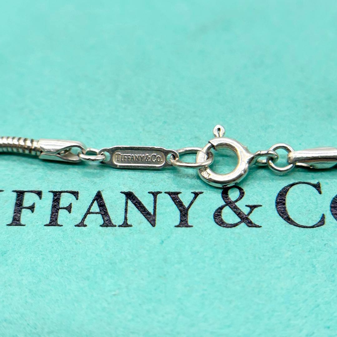 美品　ティファニー　スネーク　チェーン　ネックレス　シルバー　925